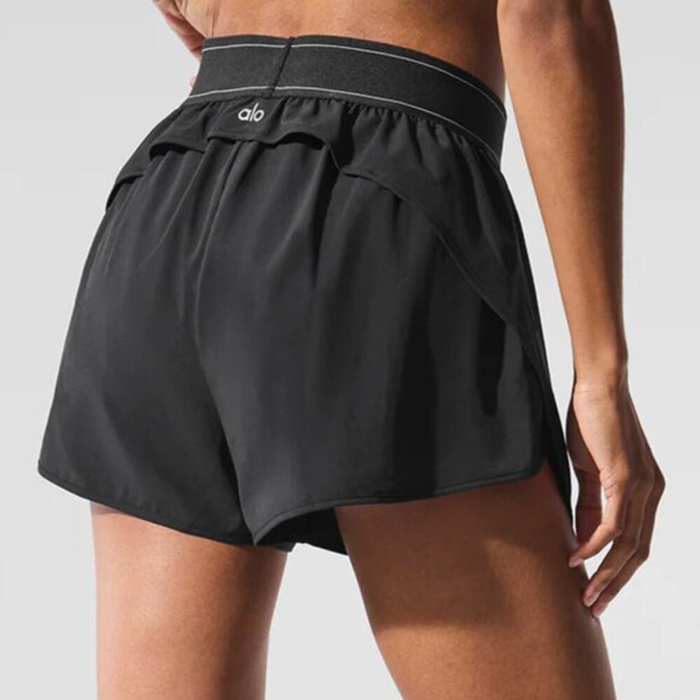 👩Alo Yoga Match Point Short Black🎀 - Picture 4 of 6